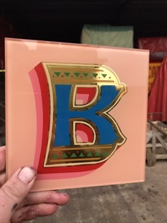 Personalised Signwritten & Gilded Letters