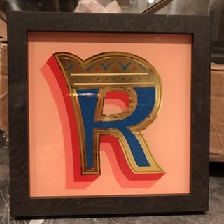 Personalised Signwritten & Gilded Letters
